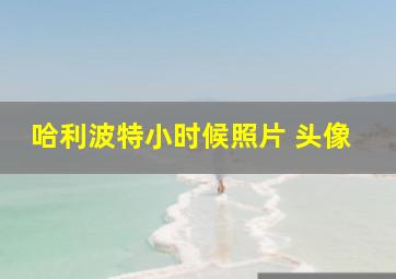 哈利波特小时候照片 头像